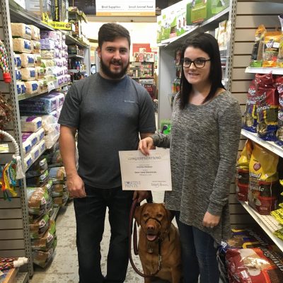 "Highly recommended going with Whitney for training. My husband and I had taken our dog to big brand pet store for training when we first got her and we were not overly happy with the outcome. We choose to go with Whitney this time and she was so knowledgeable and helpful with the training. We definitely saw an improvement after every class and we are very happy with the end result. Will definitely be doing the stage 2 training as well."